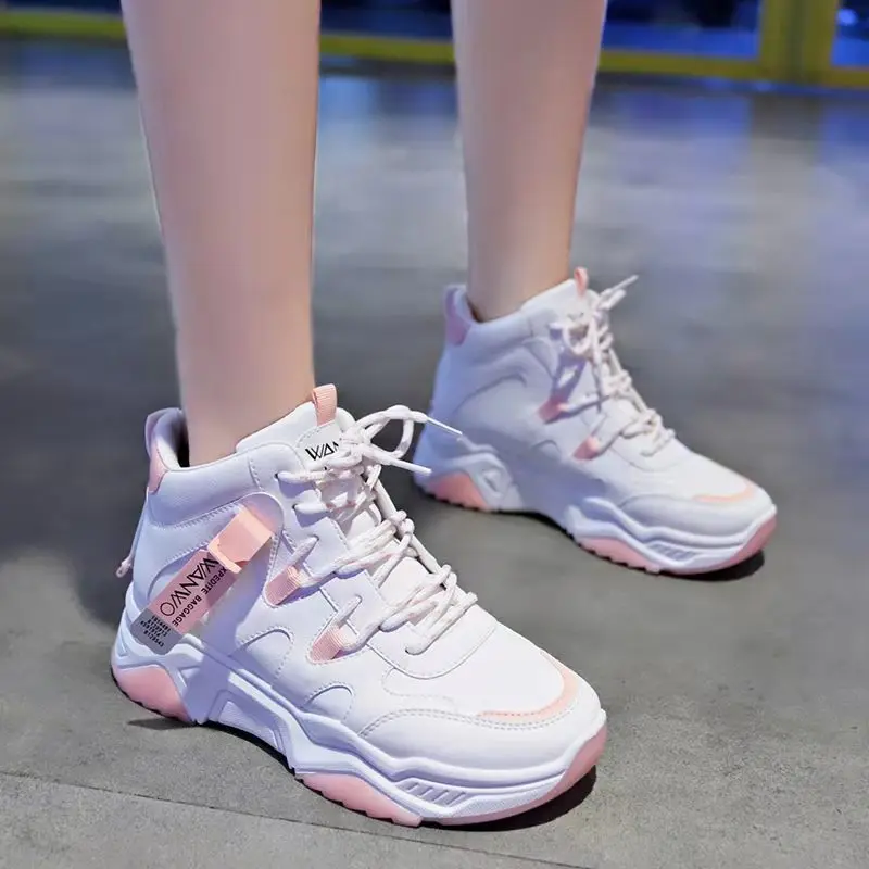 

Men and Women Leather Sneakers Big Size 50 Breathable Men's Running Shoes 2021 Spring Lac-up Trainers Couples Gym Tennis Shoes