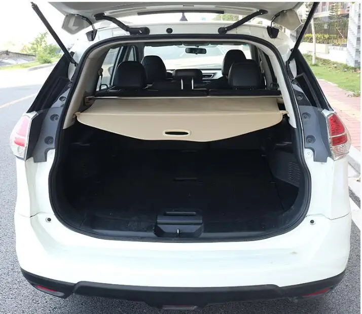 Car Rear Trunk Security Shield Cargo Cover Fit For Nissan X-Trail 2014-2018(black beige) | Автомобили и мотоциклы