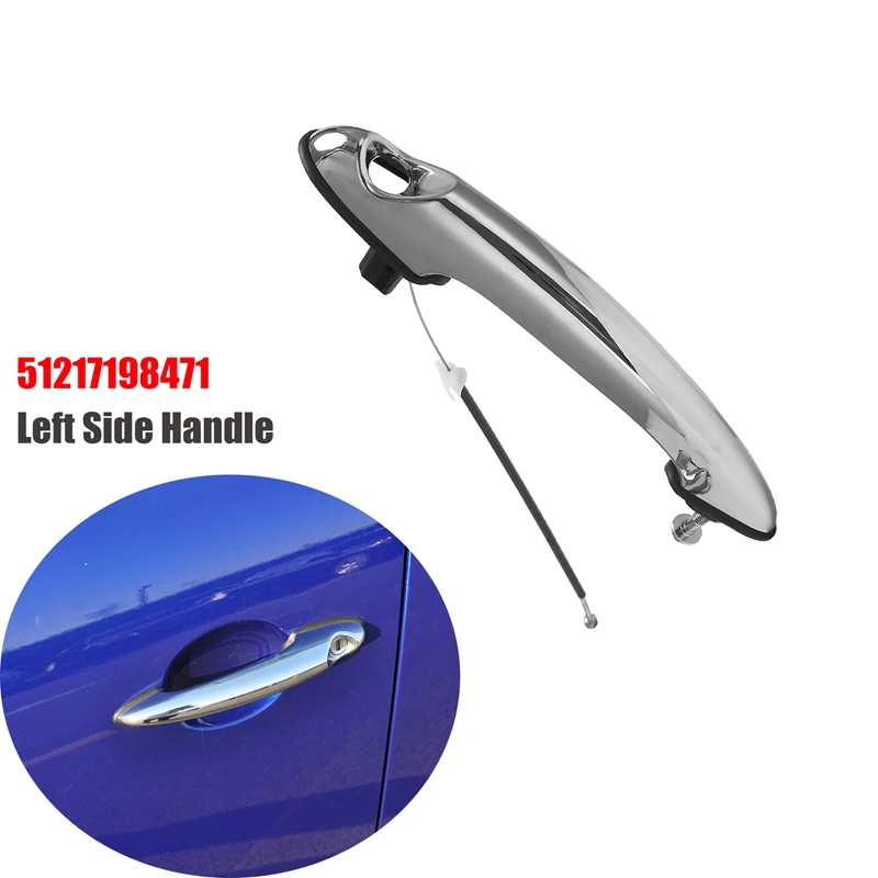 

Car Outside Door Handle Chrome for Mini Cooper 2002-2015