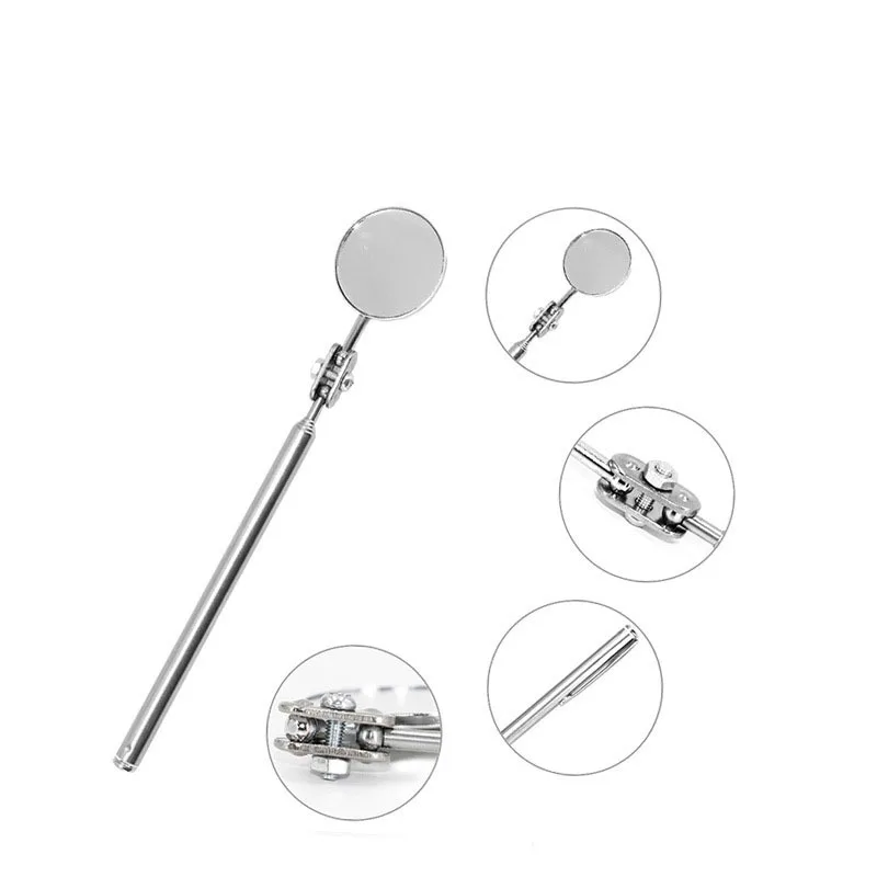 Телескопическое зеркало для осмотра автомобиля 55 см 360 градусов | Автомобили и