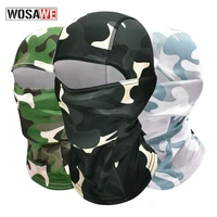 wosawe cycling bike bicycle balaclava tactical camouflage breathable outdoor sports headwear full face motorcycle riding scarf