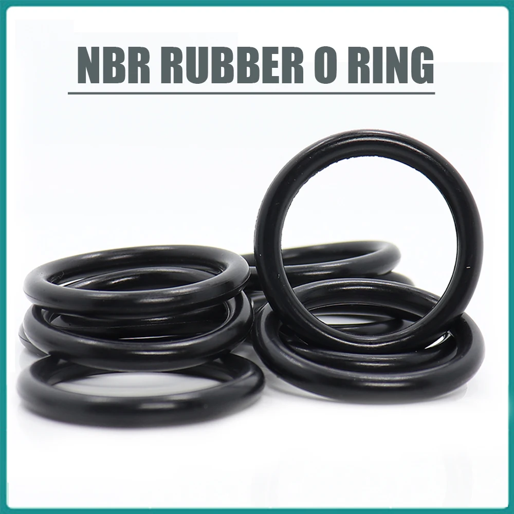 

CS5mm NBR Rubber O RING OD 270/275/280/285/290/295/300/305/310/315/320*5 mm 5PCS O-Ring Nitrile Gasket seal Thickness 5mm ORing