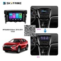 for mitsubishi eclipse 2018 2019 car radio stereo android multimedia system gps navigation dvd player