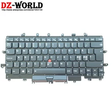 NDC Nordic Danish Norway Sweden Backlit Keyboard for Lenovo Thinkpad X1 Carbon 4th Gen 4 20FB 20FC Teclado SN20K10555 00UR699