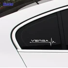 2шт наклейки на окна автомобиля для Kia Venga