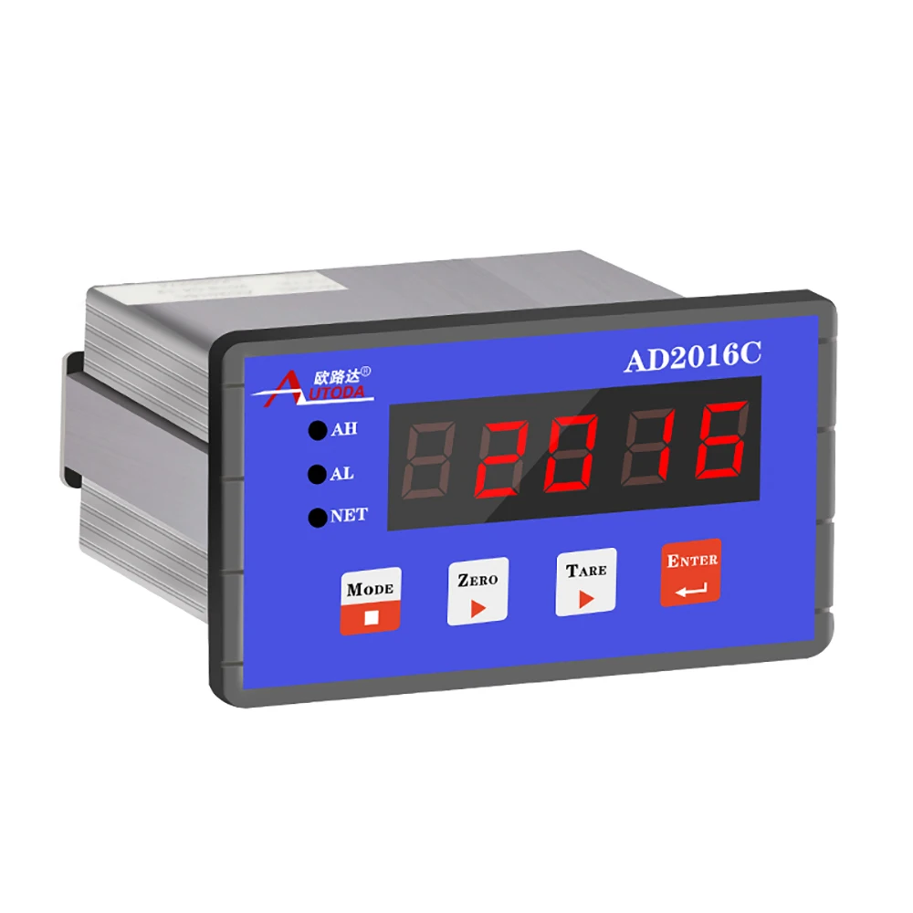 

AD2016C Weighing Control Instrument Weight Tester Display Controller Analog Quantity One-Way Transistor Two-Way Relay RS485/232