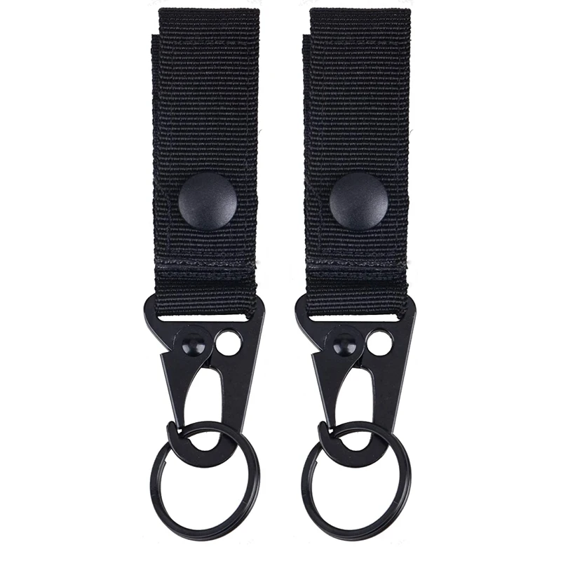 2 шт. карабин для ключей нейлоновая тактическая металлическая пряжка ремня |