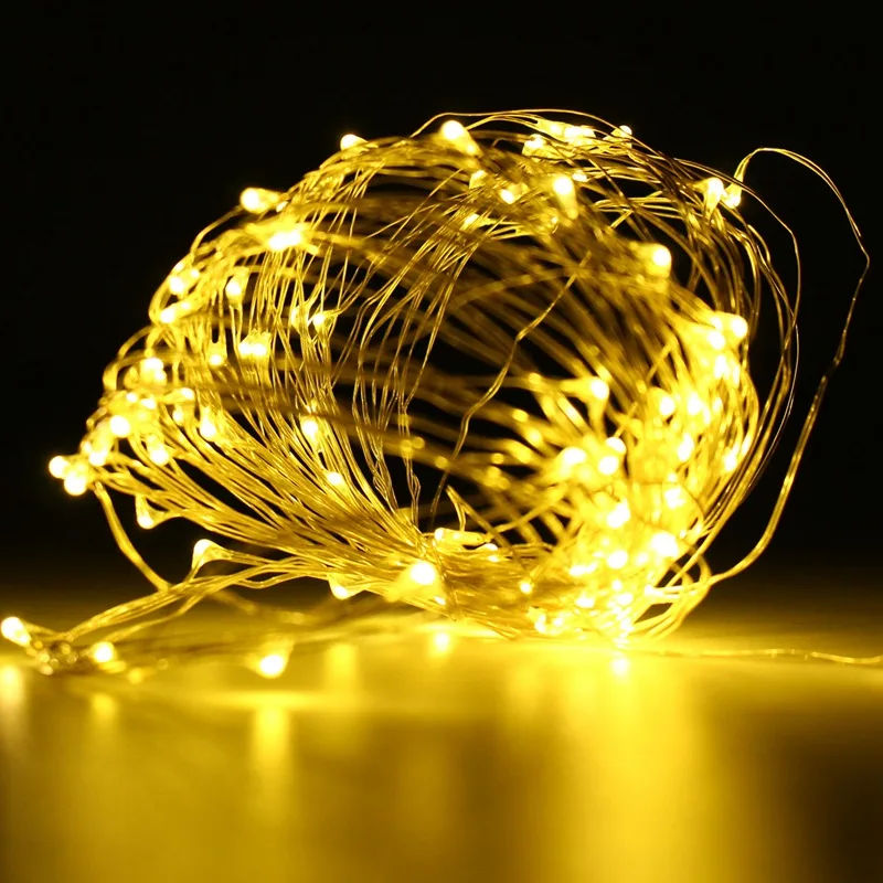 New Holiday Lighting 1/2/3/5m LED Stripe String Lights Battery Waterproof Christmas Festival Wedding Home Decoration | Лампы и