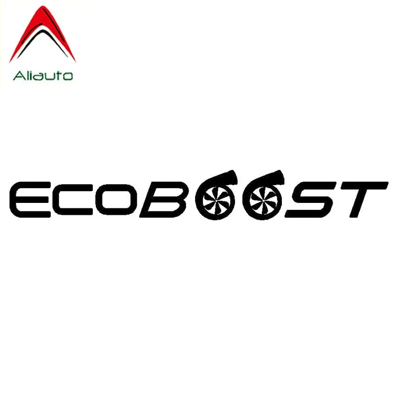 Креативные забавные автомобильные наклейки Aliauto Ecoboost Turbo Boost виниловые