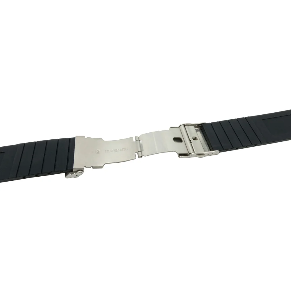 New 20mm 22mm 24mm Silicone Rubber Watch band Watchband Bracelet For navitimer/avenger/Breitling strap DIY Replace | Наручные часы