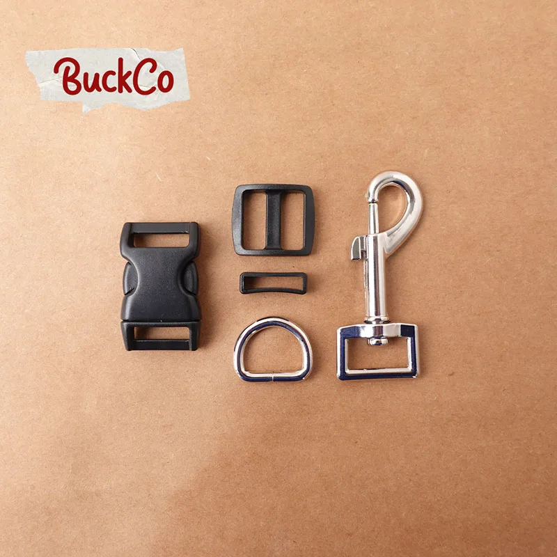 (Пластиковая пряжка + Тройная крышка квадратный держатель D-кольцо металлическая
