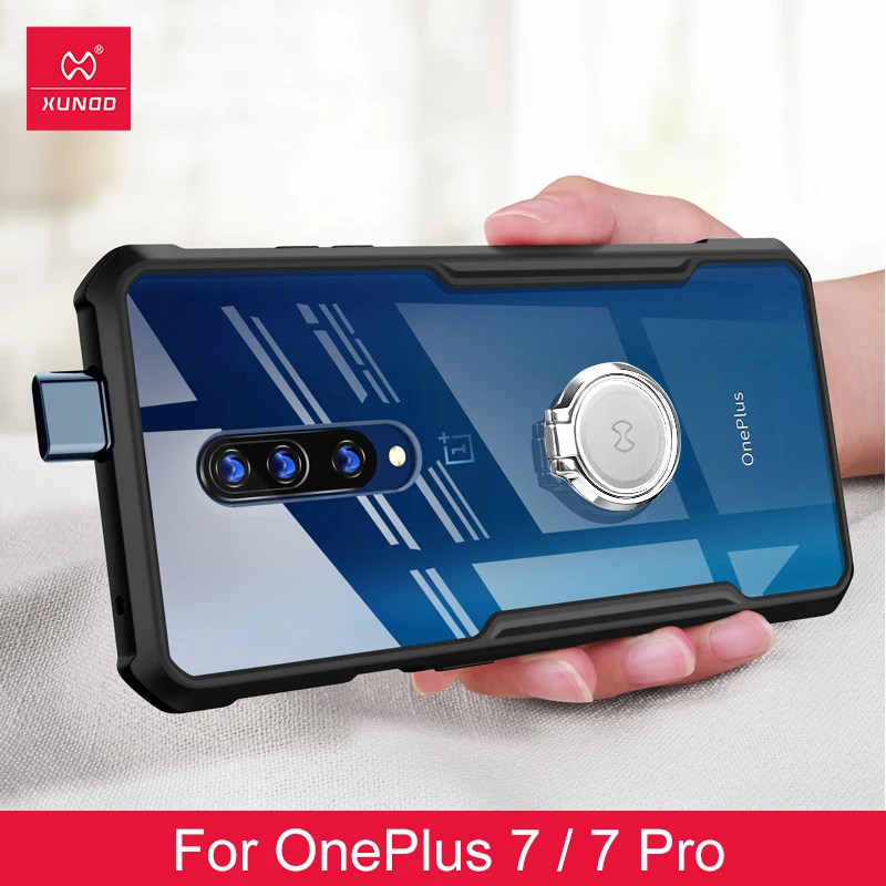 Для Oneplus 8 Pro роскошное 3D лазерное покрытие прозрачное акриловое + ТПУ XUNDD чехол для