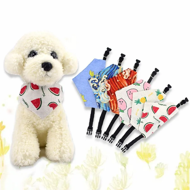 Женские ошейники Слюнявчики геометрической формы мягкие двойные хлопковые