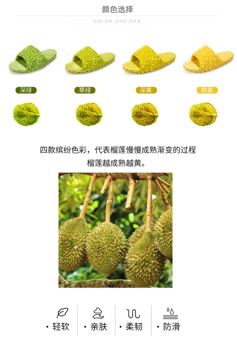 Шлепанцы Durian женские для дома плоская подошва Нескользящие удобные тапочки
