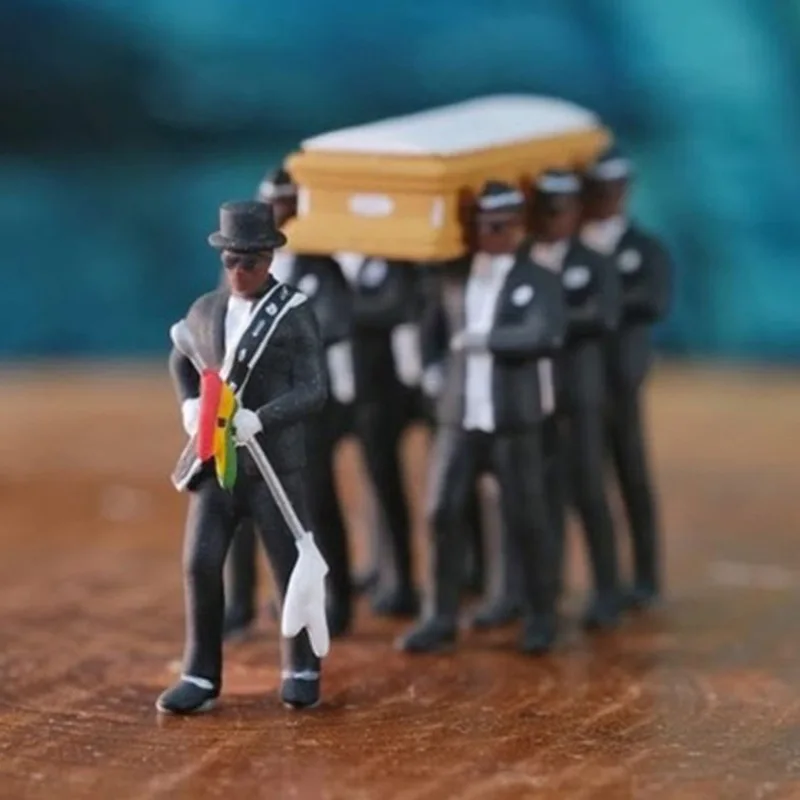 Лидер продаж модная экшн-фигурка из ПВХ в виде гроба 10 см | Игрушки и хобби