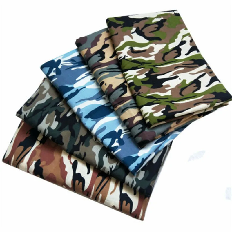 

Poplin Army Camo Print Fabric Camouflage Quilting Sew By The Metre 100% Cotton