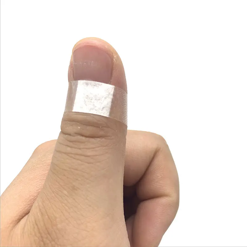 100 шт. прозрачные повязки водонепроницаемые дышащие на подушку клейкая пластырь