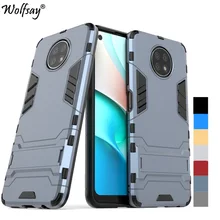 For Cover Xiaomi Redmi Note 9 5G Case Hybrid Stand Silicone Armor Back Case For Redmi Note 9 5G Cover For Redmi Note 9 5G 6.53