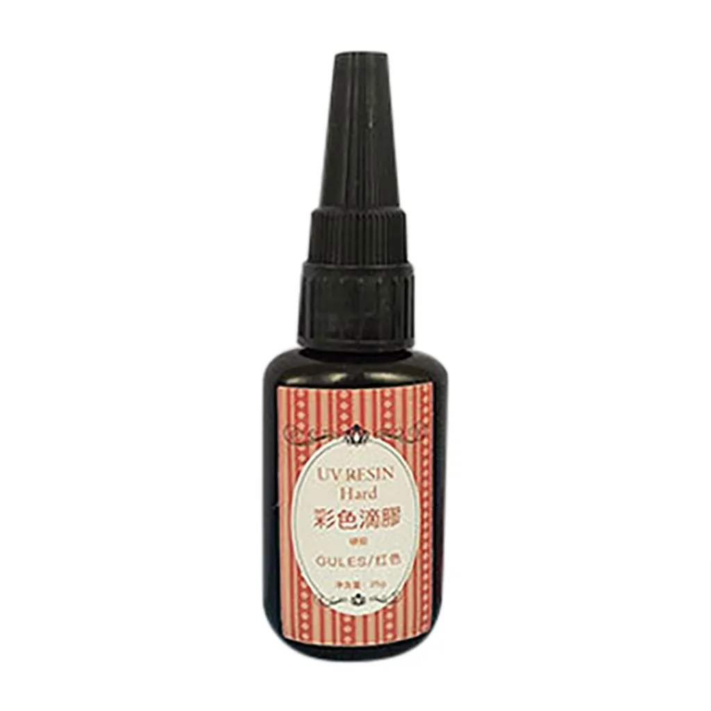 Твердый УФ клей сделай сам прозрачный для ювелирных изделий многоцветный