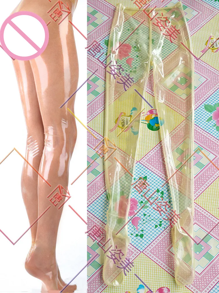 Брюки из прозрачного латекса мужские латексные леггинсы по индивидуальному