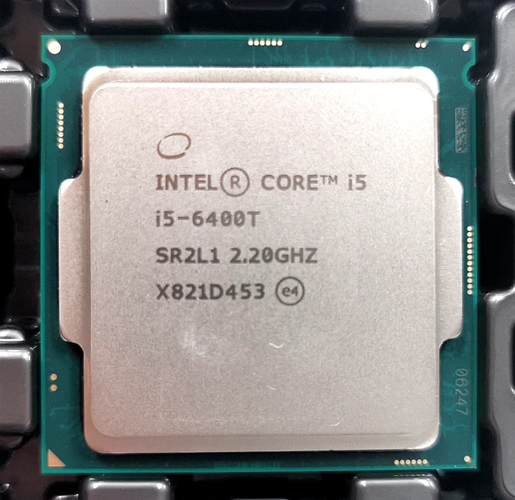 Процессор Intel Core i5 6400T 2 ГГц четырехъядерный четырехпоточный ЦПУ 6 Мб 35 Вт LGA