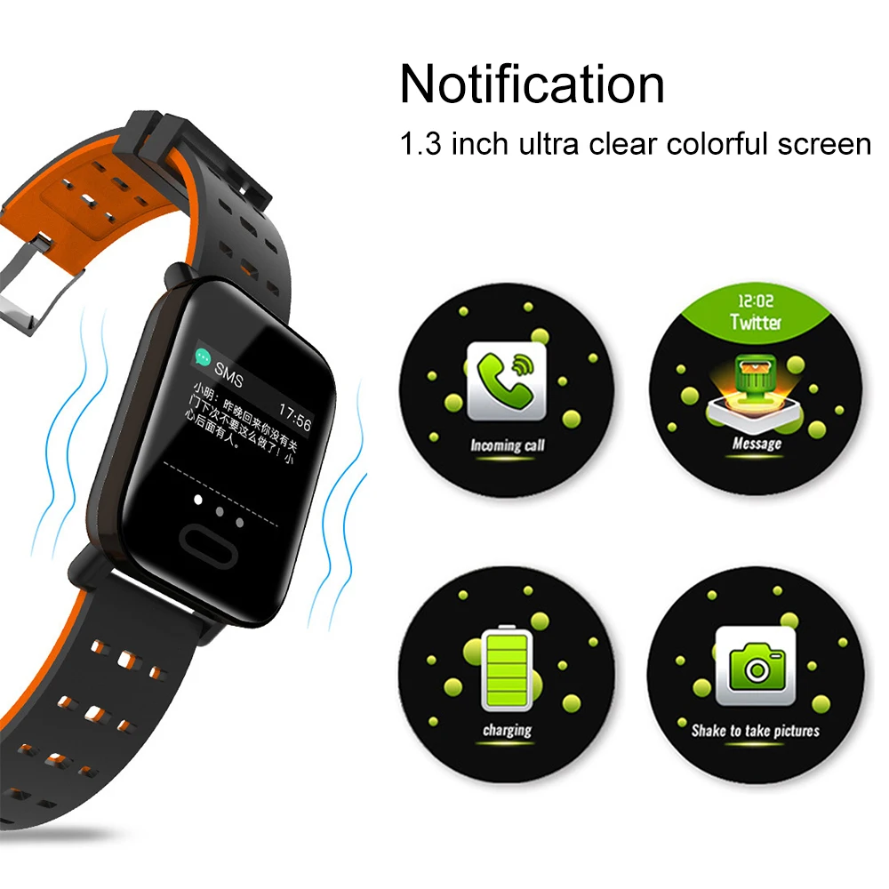 Portable Medical Equipment Blood Pressure Monitor Tonometer On Wrist Waterproof Digital Measuring Smart Watch | Красота и здоровье