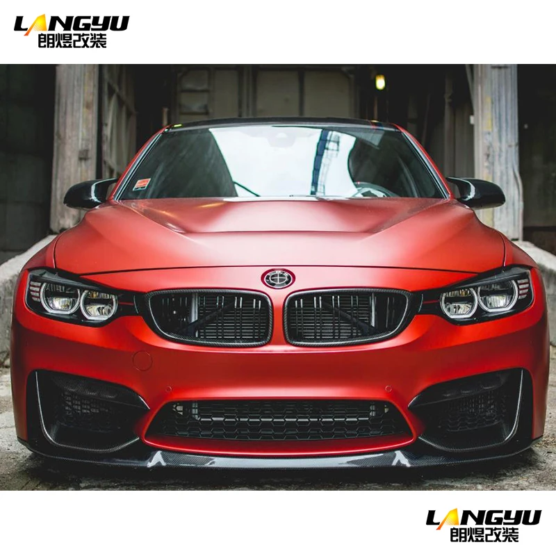 Для BMW M3 M4 F80 F82 F83 Coupe Sedan 2014 2015 2016 2017 2018 2019 GTS стиль светильник вес карбоновое волокно