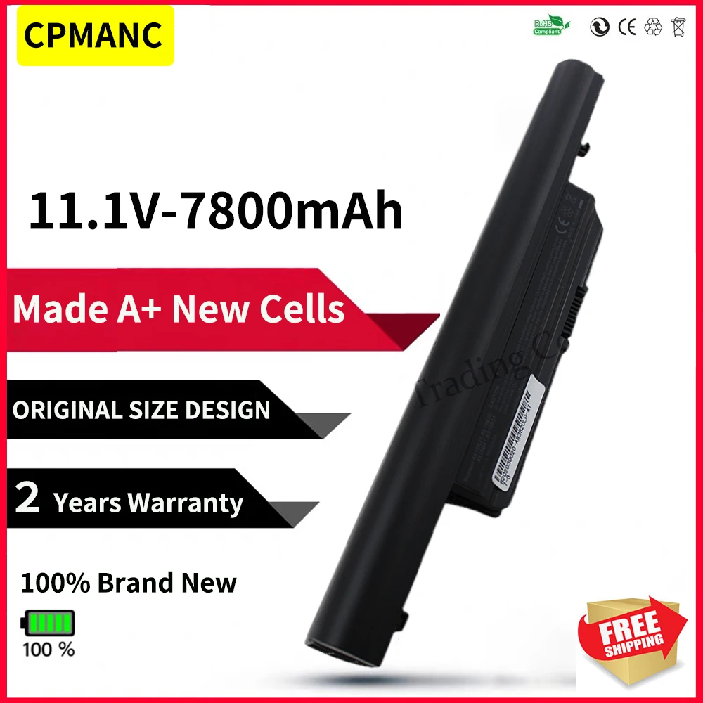Аккумулятор CPMANC для ноутбука Acer Aspire 5553, AS10E7E, AS10E76, 5553G, 5625, 5625G, 5745, 5745G, 5820G, 5820 T, AS10B73, AS10B75, AS10B7E