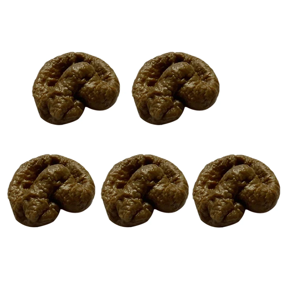 Игрушки на Хэллоуин 5 шт. имитация какашки антибликовые игрушки унисекс шутка