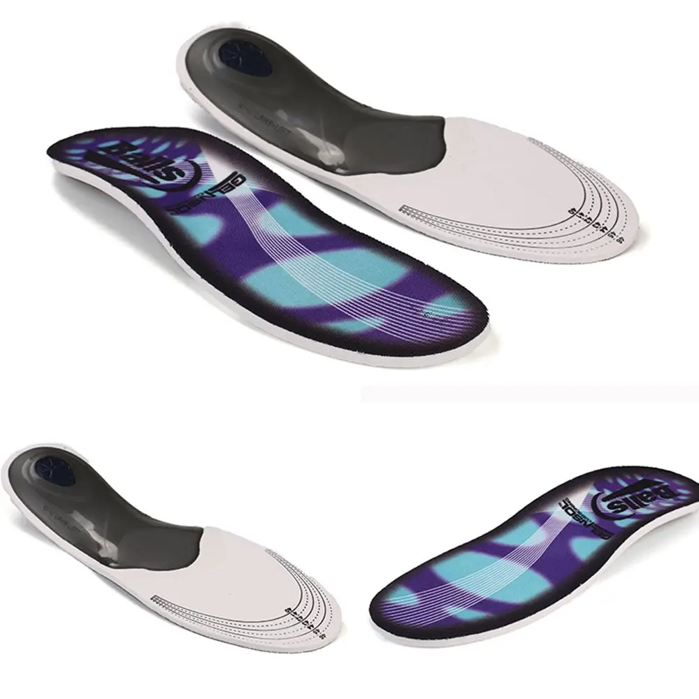 

3d ортопедические стельки для плоскостопия, высокий супинатор, гелевые вставки для обуви, стельки