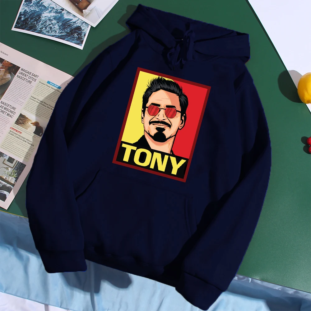 Мужская Флисовая Толстовка с капюшоном черная Повседневная теплая толстовка