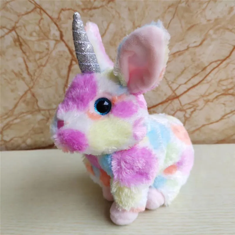 Плюшевый кролик TY 15 см с большими глазами | Игрушки и хобби