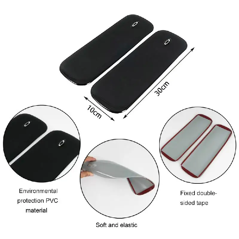 Универсальные Большие полосы для автомобильного бампера передние и задние