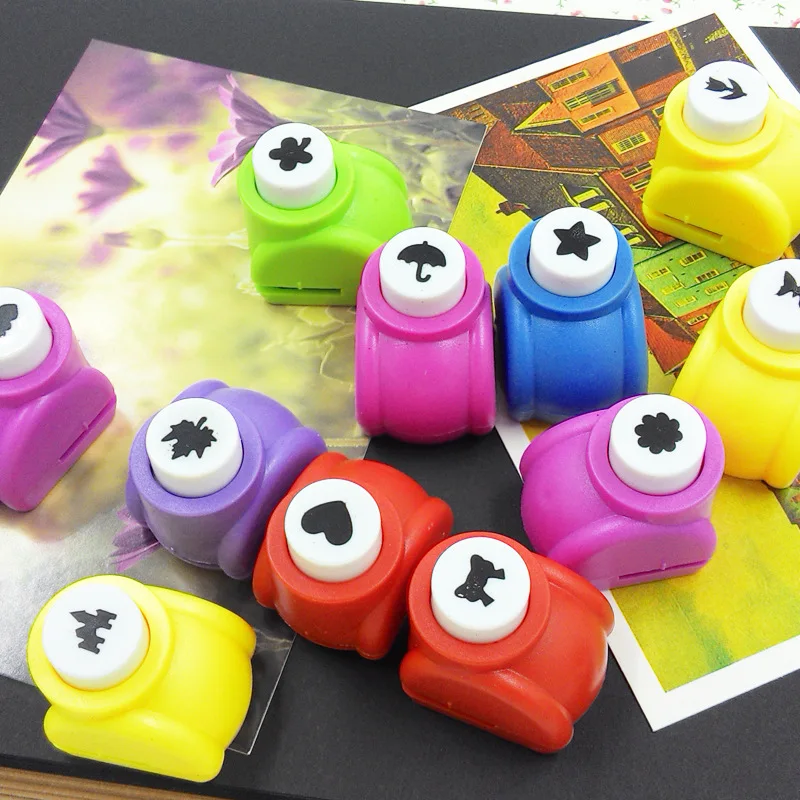 Мини дыроколы для скрапбукинга искусственная карта ремесло Calico печать сделай сам дырокол бумаги форма