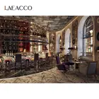 Laeacco старый винтажный бар кофейня стол напольный 3D узор интерьер фотография фон, фото-Декорации для фотостудии