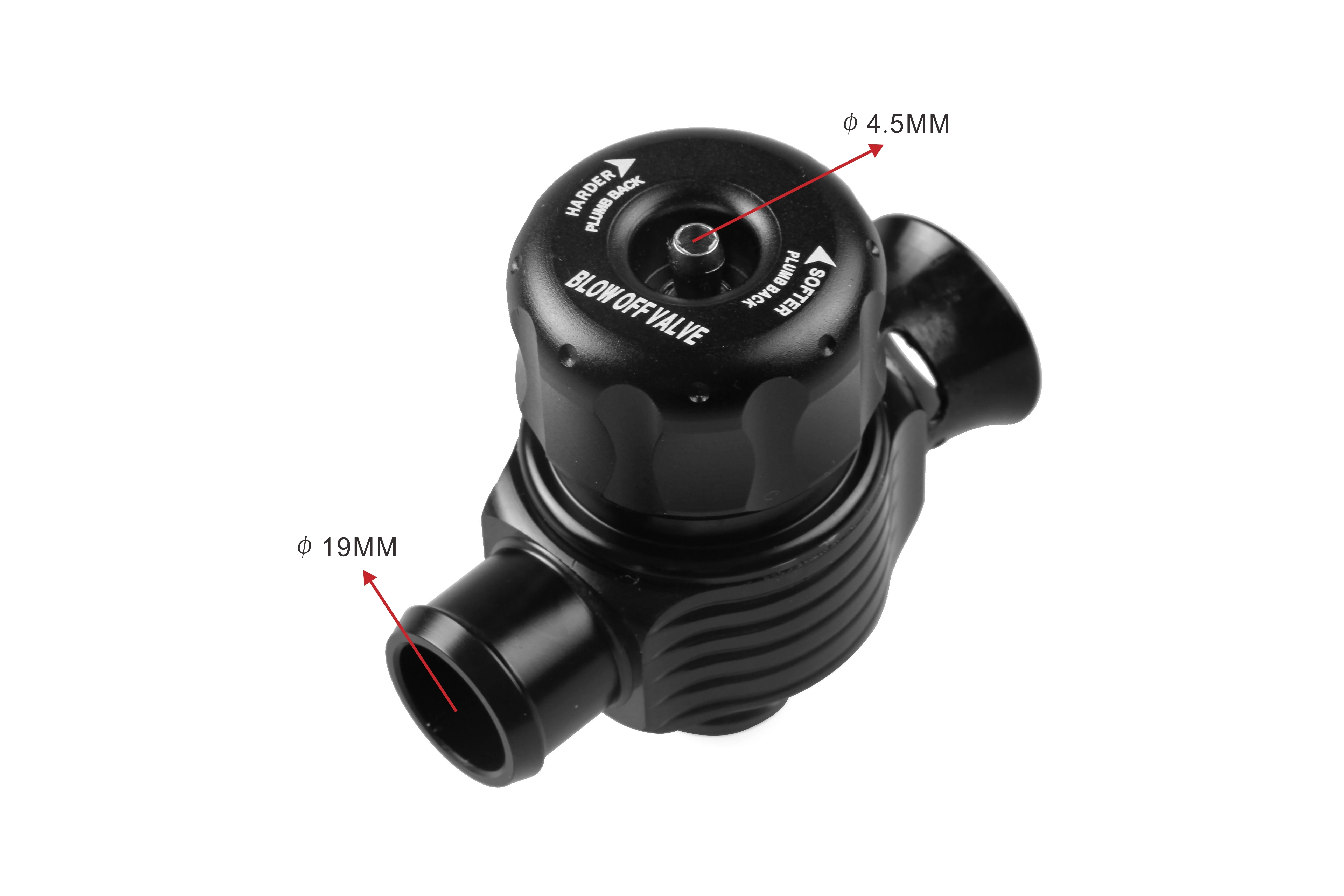 Заглушка с двойным портом Turbo 25MM Diverter Dump Bov Blow Off Valve для VW Golf Polo Passat Audi A3 S3 A4 TT Ibiza Cupra и многих других моделей.