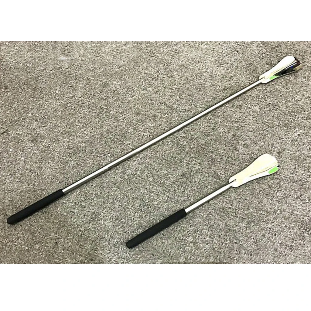 Обувной рожок из нержавеющей стали с длинной ручкой для обуви удобной выдвижной |