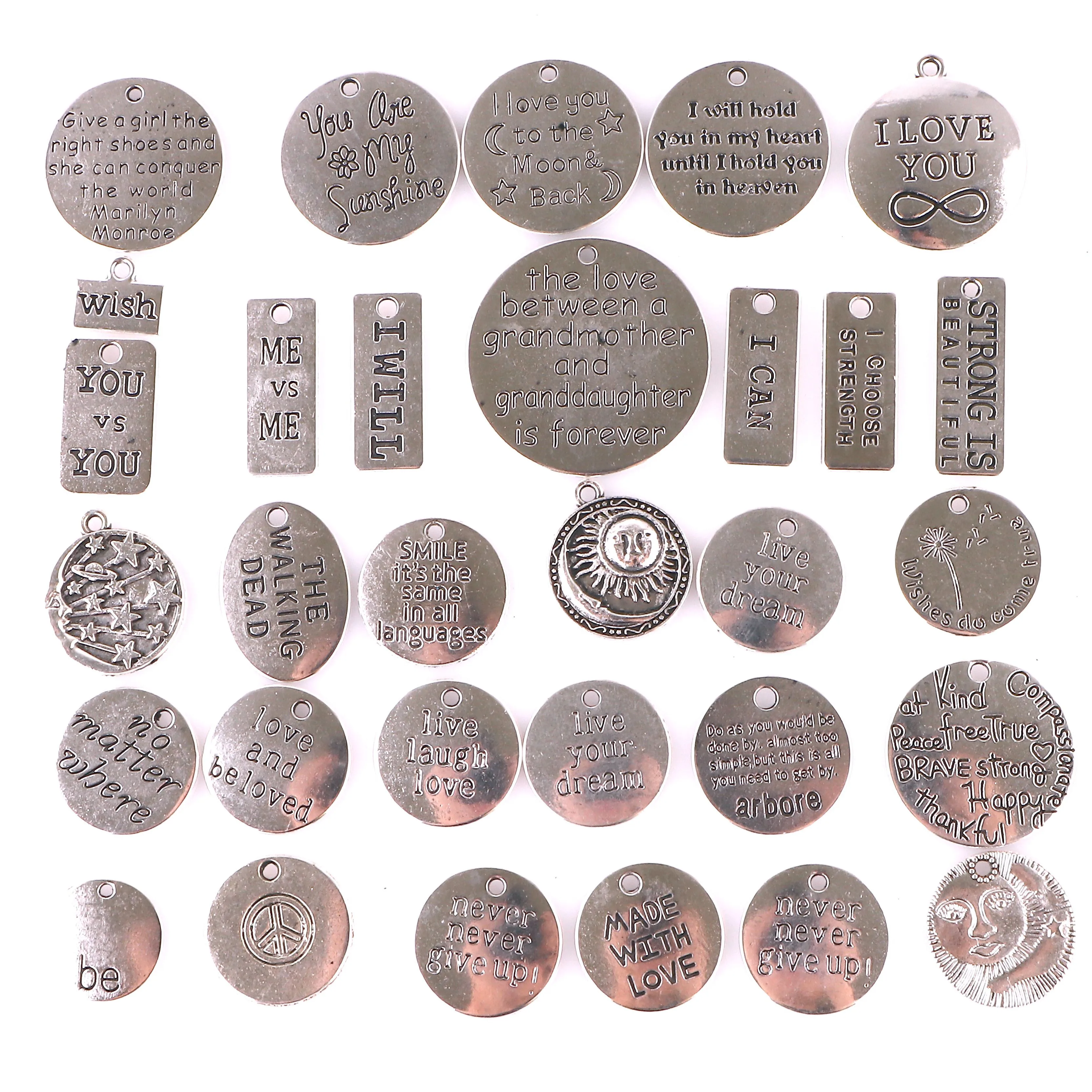 Подвеска для ювелирных изделий сделай сам 30 шт./лот|Шармы| |