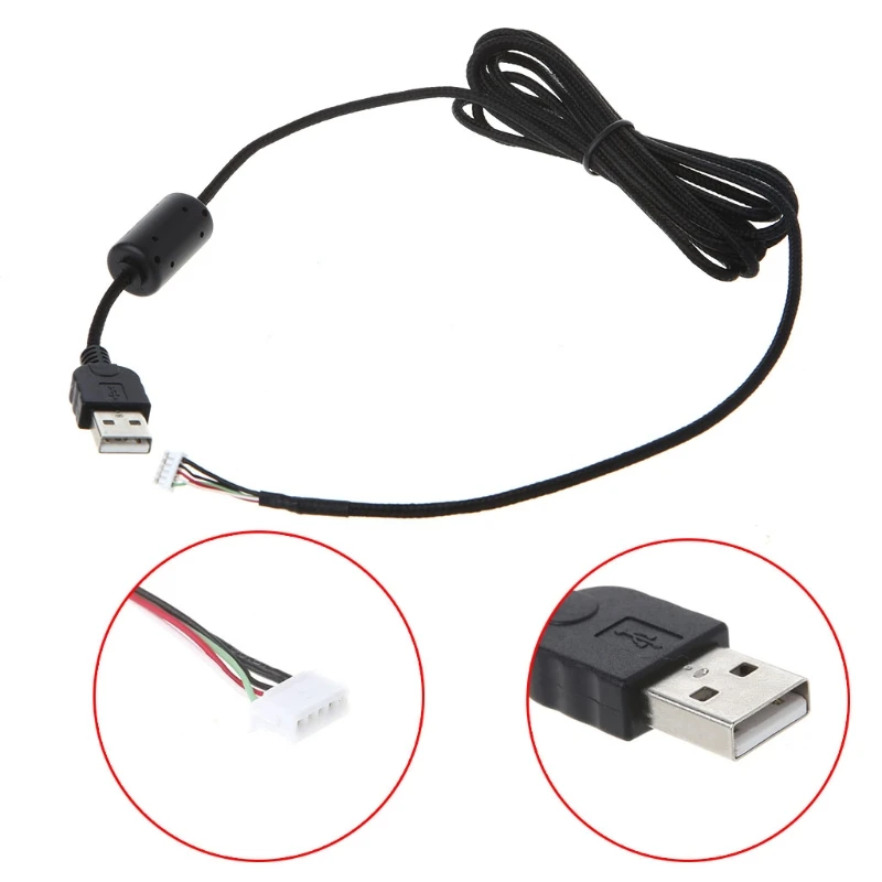 

USB Mouse Cable Line Replacement Wire for Logitech G5 G500 special mouse lines