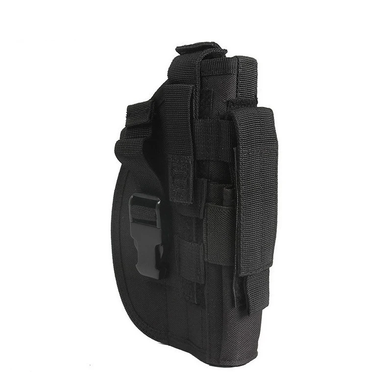 Тактический 600D Molle пистолет кобура для правой руки Охота Стрельба кобуры регулируемые ремни сумка для винтовки быстрый выпуск