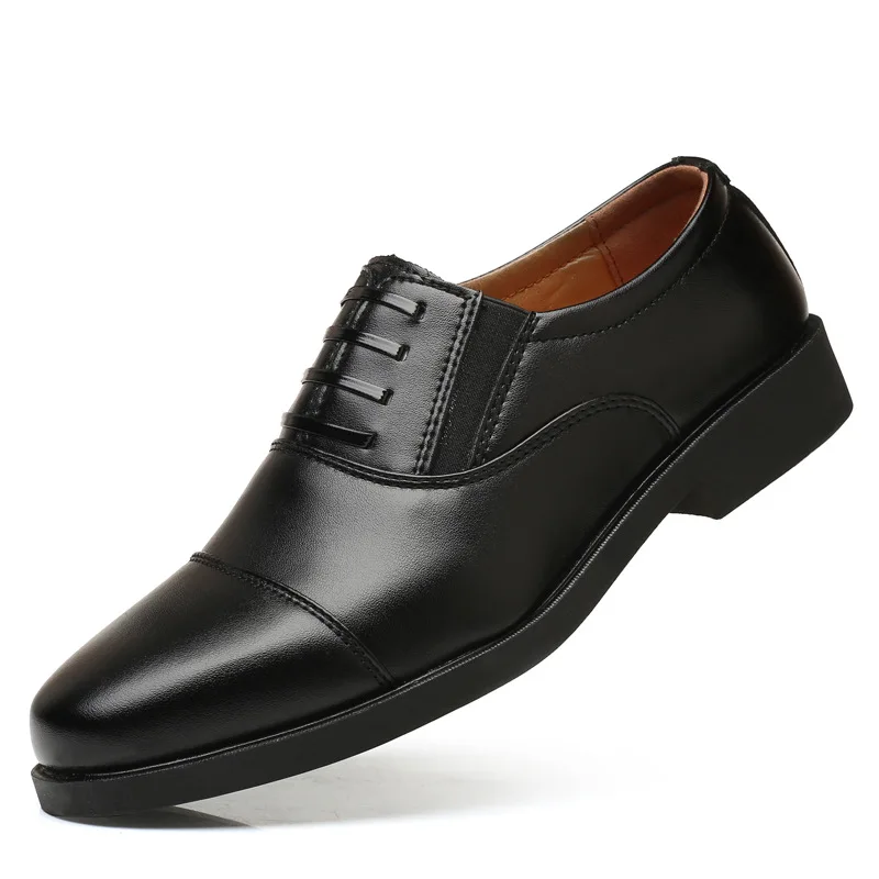 

Туфли-оксфорды мужские из лакированной кожи, роскошные брендовые классические, заостренный носок, на шнуровке, деловые, для свадьбы, больши...