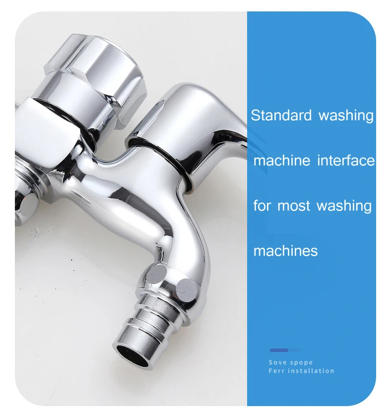 Роскошная домашняя стиральная машина кран для воды настенное крепление покрытие