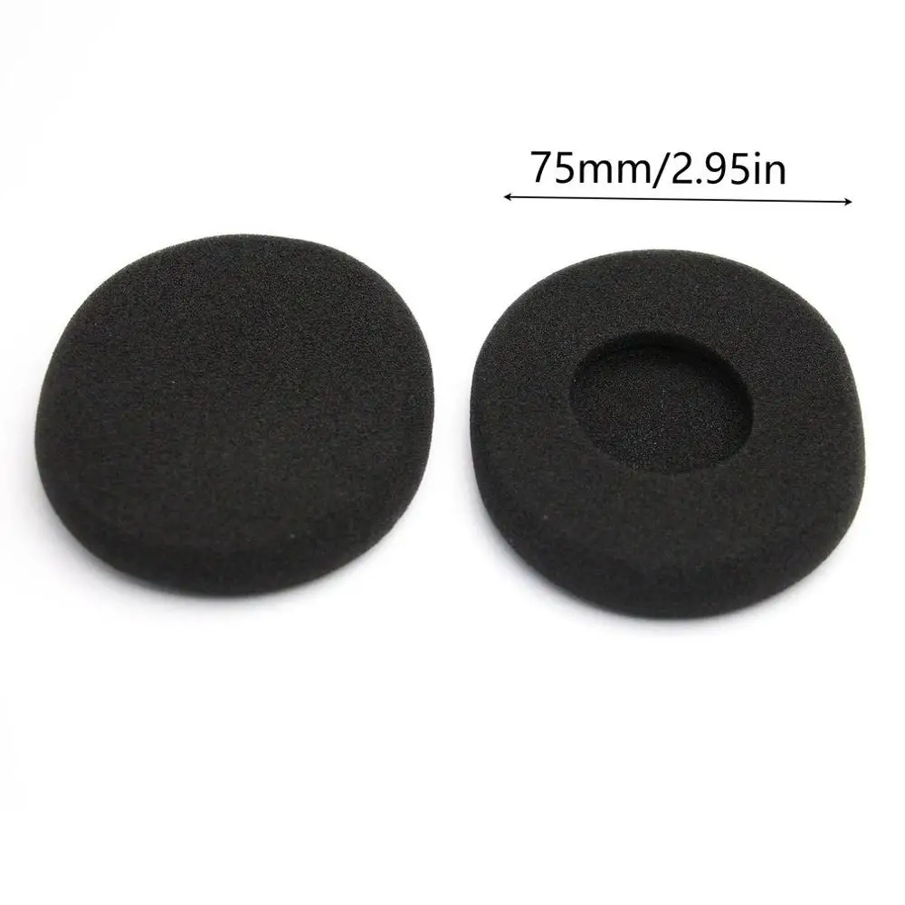 

1 Pair Ear Pad Soft Foam Noise Isolating Replacement Earbud Covers Headphones Cushions For Logitech H800