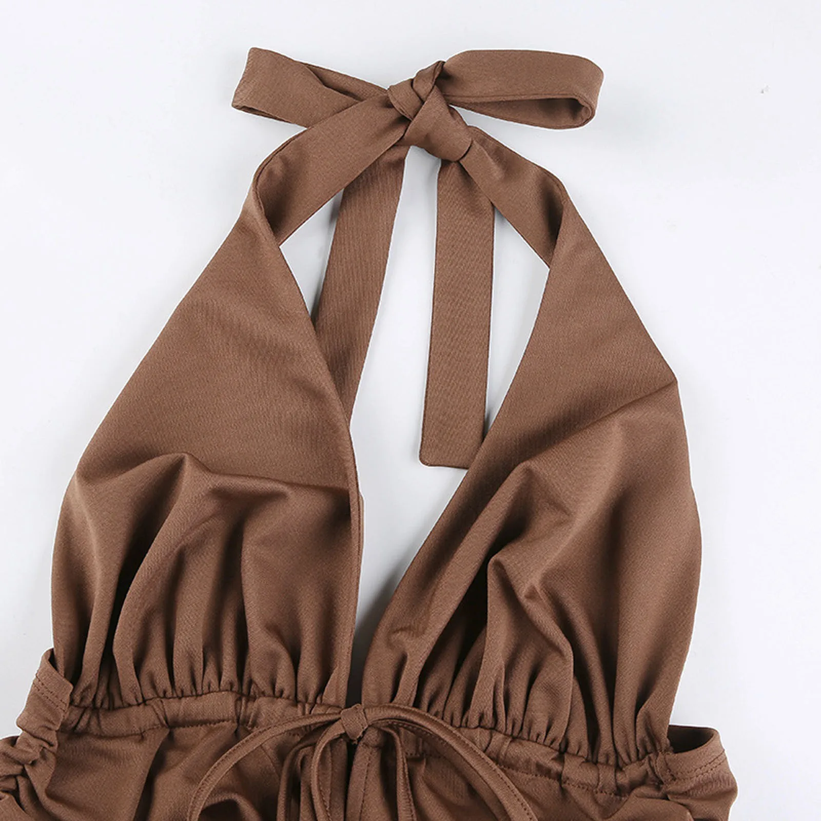 

Fashion Crop Top Women Casual Sexy Deep V-Neck Sleeveless Lace Sexy Vest Slim Short New Tank Tops