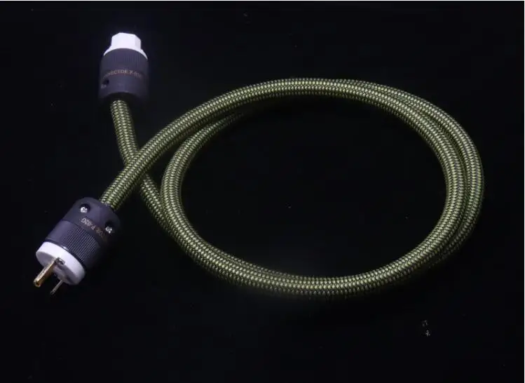 FP-314Ag посеребренный линейный шнур питания европейского стандарта кабель Hi-Fi для