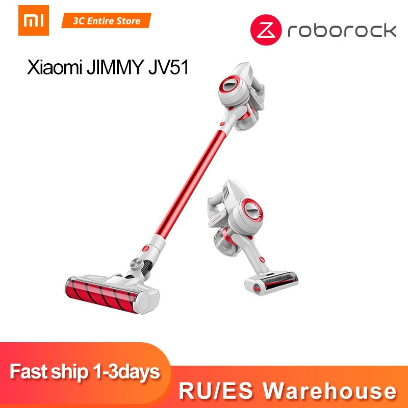Xiaomi JIMMY JV51 портативная беспроводная палка пылесос фильтр 115AW всасывающий