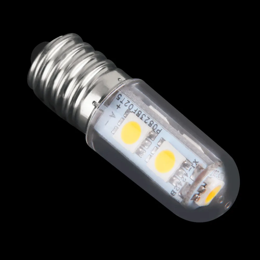 

2018 High Quality 1x Mini E14 1W 7 LED 5050 SMD Nature/Warm White Refrigerator Light Bulb Lamp, 110V/220V