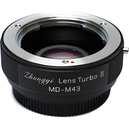 Zhongyi Lens Turbo II фокусный редуктор усилитель скорости адаптер для Minolta MD Mount to Micro 4/3