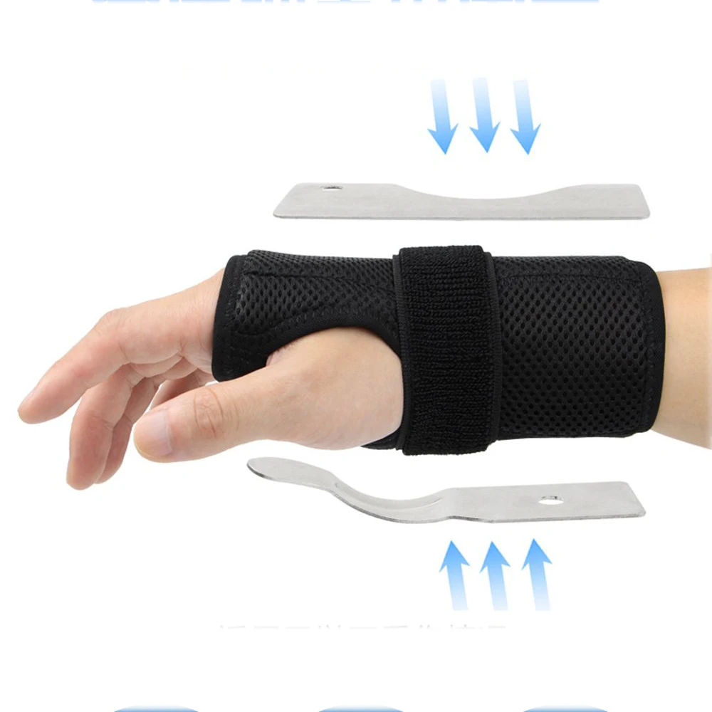 Ночная поддержка запястный тоннель ремешок на запястье съемный металлический