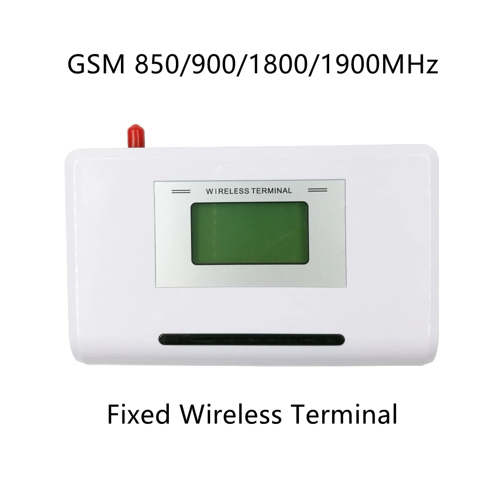 GSM 850/900/1800/1900MHZ фиксированный беспроводной терминал с ЖК-дисплеем Поддержка
